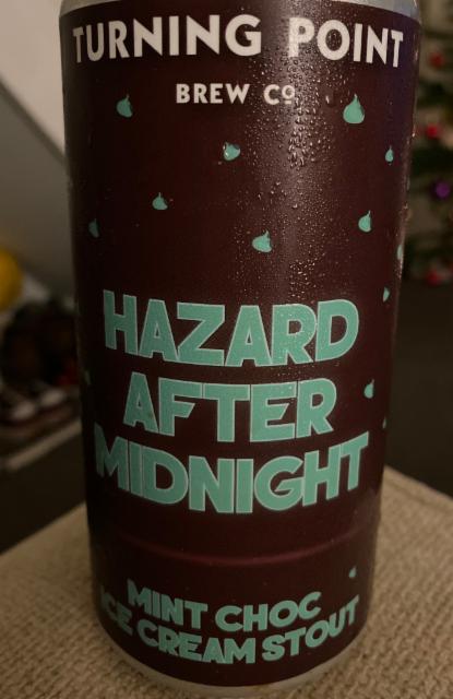 Hazard After Midnight 5.7%, Turning Point Brew Co., England