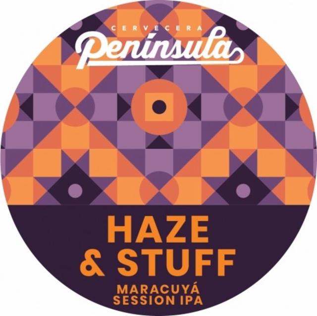 Haze & Stuff 4.5%, Cervecera Península, Spain