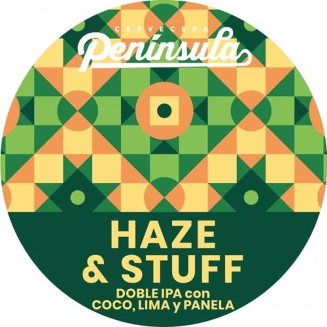 Haze & Stuff 3 8.0%, Cervecera Península, Spain
