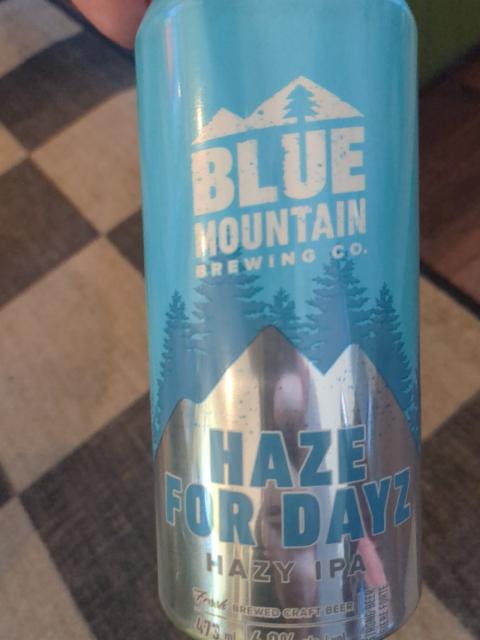 Haze for Dayz, Blue Mountain Brewing Co.