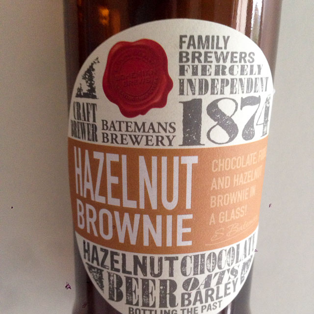 Hazelnut Brownie 6.3%, Batemans Brewery, England