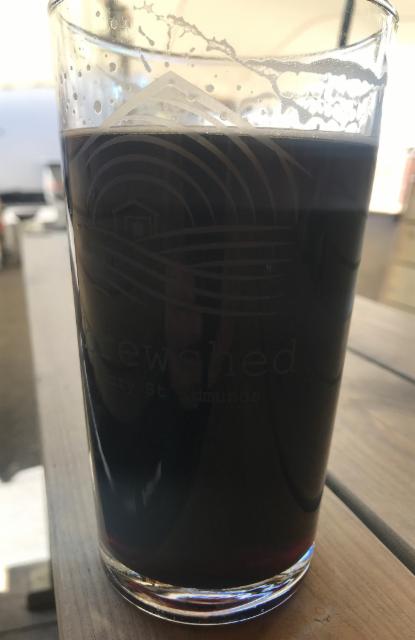 Hazelnut & chocolate porter 4.7%, Brewshed, England