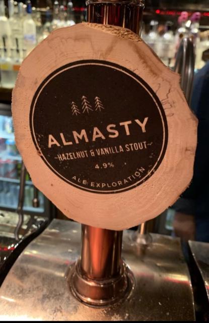Hazelnut & Vanilla Stout 4.9%, Almasty Brewing Co, England