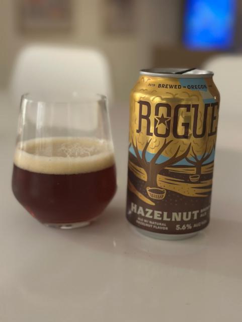 Hazelnut Brown ale 5.6%, Rogue Ales, United States