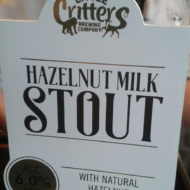 Hazelnut Milk Stout 6.0%, Little Critters Brewery, England