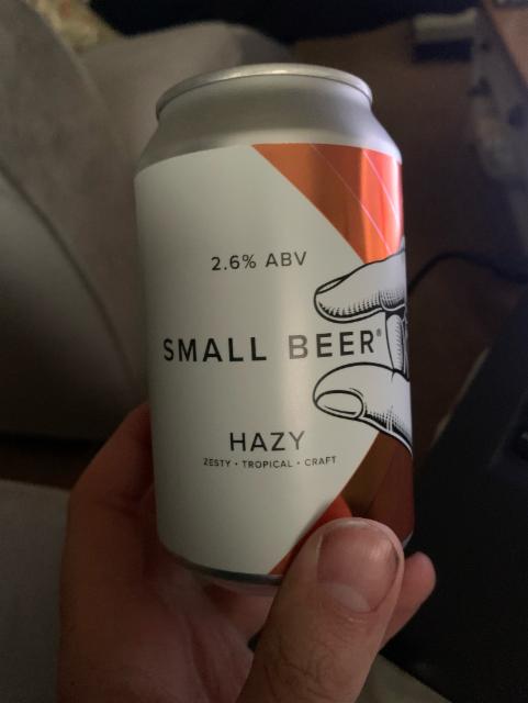 Hazy 2.5%, Small Beer Brew Co., England