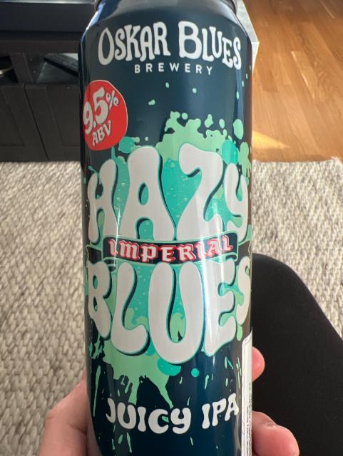 Imperial Hazy blues 9.5%, Oskar Blues Brewery, United States