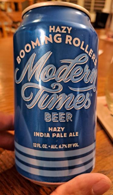 Hazy Booming Rollers 6.7%, Modern Times Beer, United States