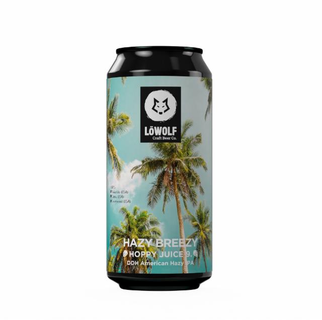 Hazy Breezy 6.2%, LöWOLF Craft Beer Co., Hungary