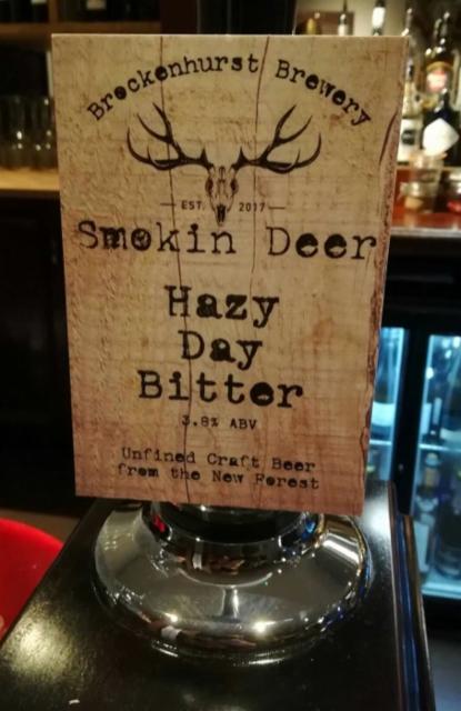 Hazy Day Bitter 3.8%, Brockenhurst Brewery, England