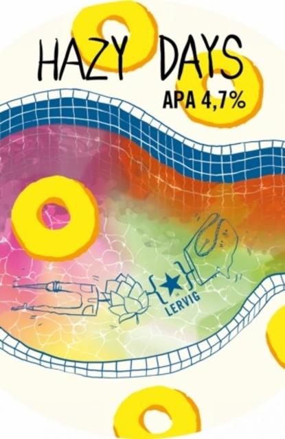Hazy Days 4.7%, Lervig Aktiebryggeri, Norway