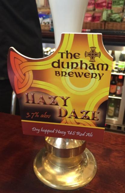 Hazy Daze 3.7%, The Durham Brewery, England