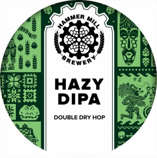 Hazy DIPA 6.9%, Hammer Mill Brewery, Russia