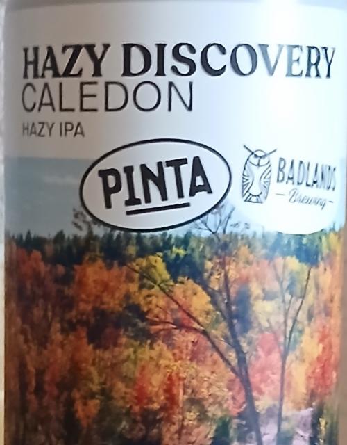 hazy discovery caledon 6.5%, Browar PINTA, Poland