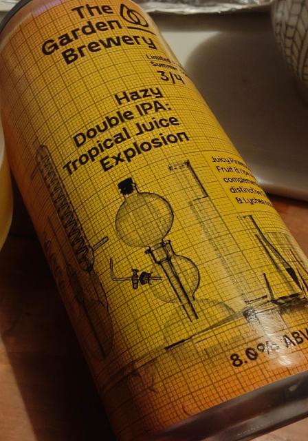 Hazy Double IPA Tropcial Juice 8.0%, The Garden Brewery, Croatia