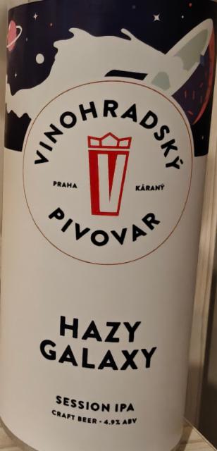 Hazy Galaxy 4.9%, Vinohradský Pivovar, Czech Republic