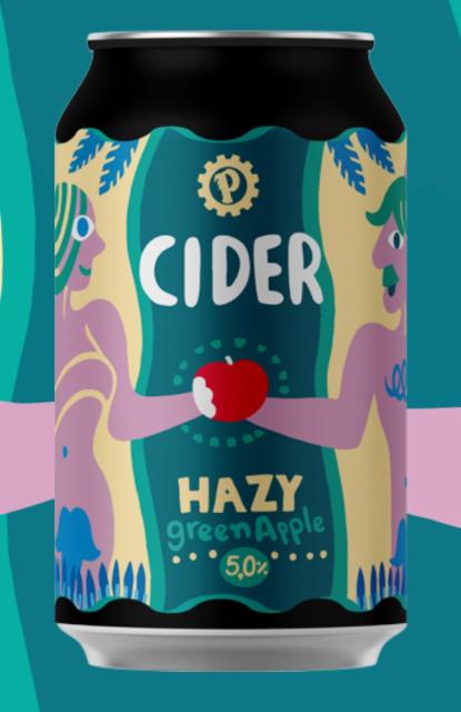 Hazy Green Apple Cider 5.0%, Pyynikin Brewing Company, Finland