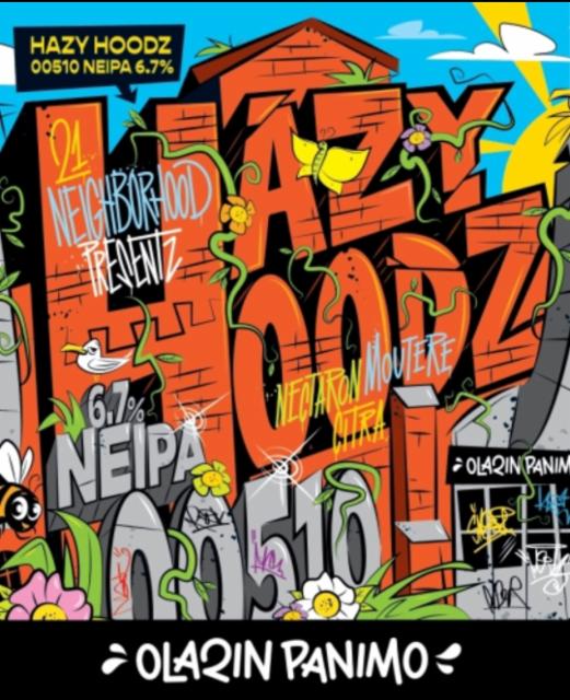 Hazy Hoodz 00510 6.7%, Olarin Panimo, Finland