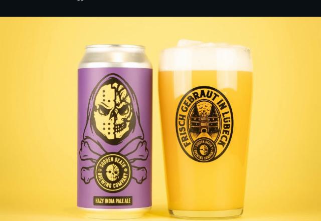 Hazy India Pale Ale 6.5%, Sudden Death Brewing Co., Germany