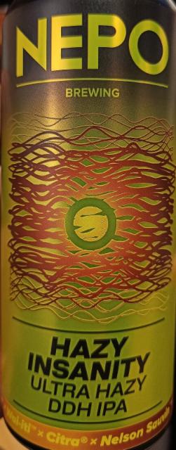 Hazy Insanity 6.6%, Nepo Brewing (Browar Nepomucen), Poland