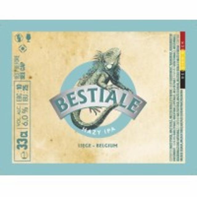 Hazy IPA 6.0%, Bestiale, Belgium