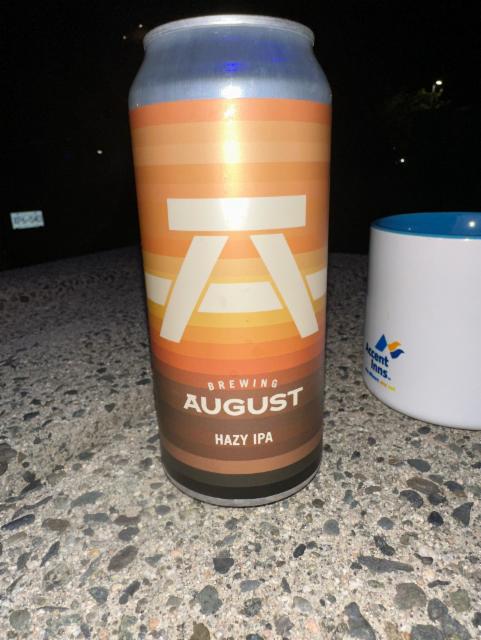 Hazy IPA 7.0%, Brewing August, Canada