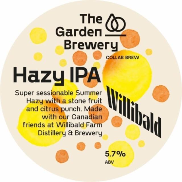 Hazy IPA (Collab Willibald) 5.7%, The Garden Brewery, Croatia