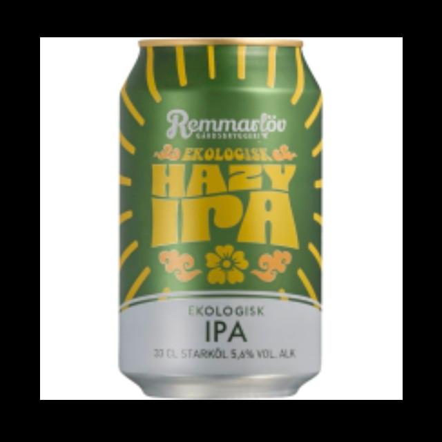 Hazy IPA Ekologisk 5.6%, Remmarlöv Gårdsbryggeri, Sweden