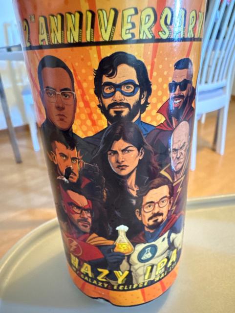 Hazy IPA Galaxy eclipse wai-iti, LETRA Brewery