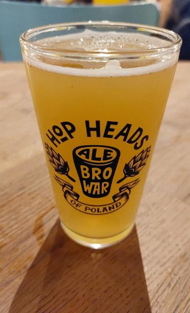 Hazy IPA: Krush, HBC 630 & Galaxy 6.6%, AleBrowar, Poland