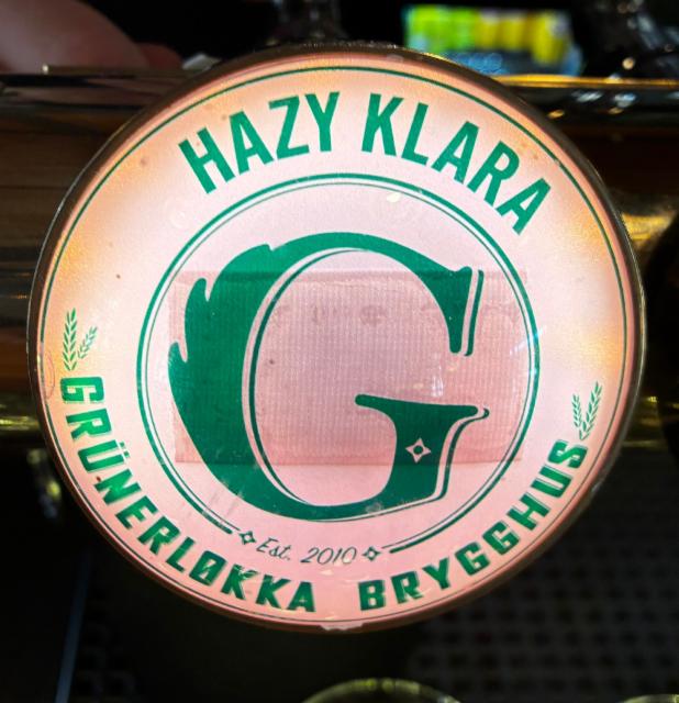 Hazy Klara 6.8%, Grünerløkka Brygghus, Norway