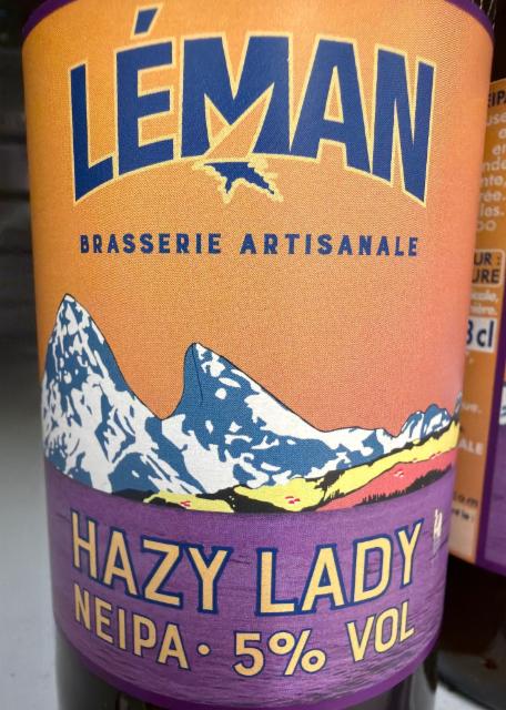 Hazy Lady 5.0%, Brasserie Artisanale Du Léman, France