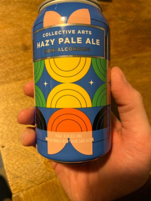 Hazy Pale Ale 0.4%, Collective Arts Brewing, Canada