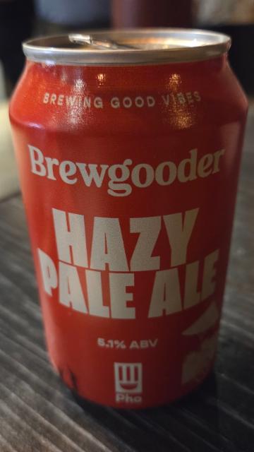 Hazy Pale Ale 5.1%, Brewgooder, Scotland