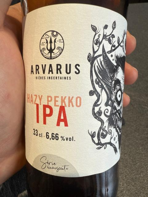 Hazy Pekko IPA 6.6%, Arvarus, France