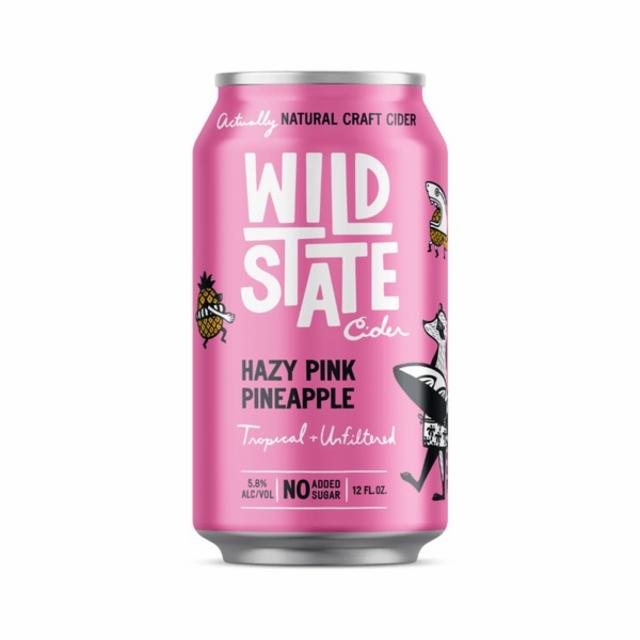 Hazy Pink Pineapple 5.3%, Wild State, United States