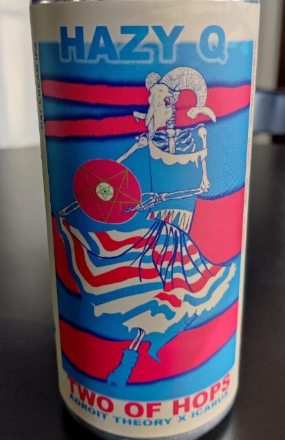 Hazy Q: Two of Hops (Ghost 1137) 8.0%, Adroit Theory Brewing Company, United States