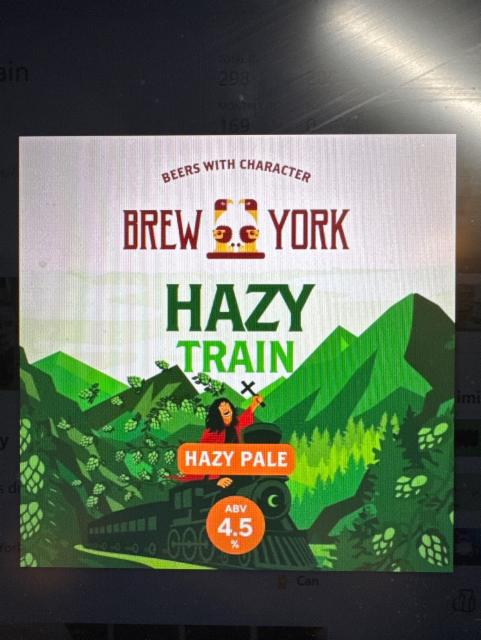 Hazy Train 4.5%, Brew York, England
