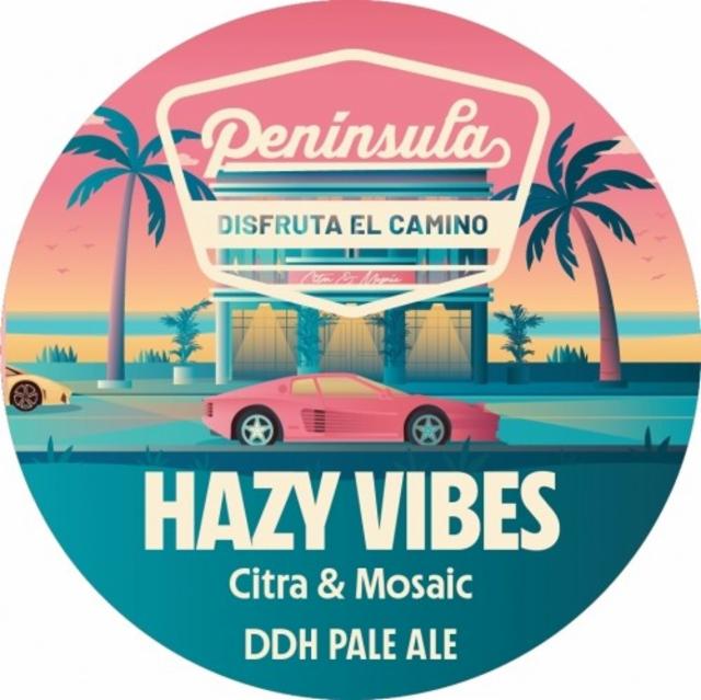 Hazy Vibes: Citra & Mosaic 4.5%, Cervecera Península, Spain