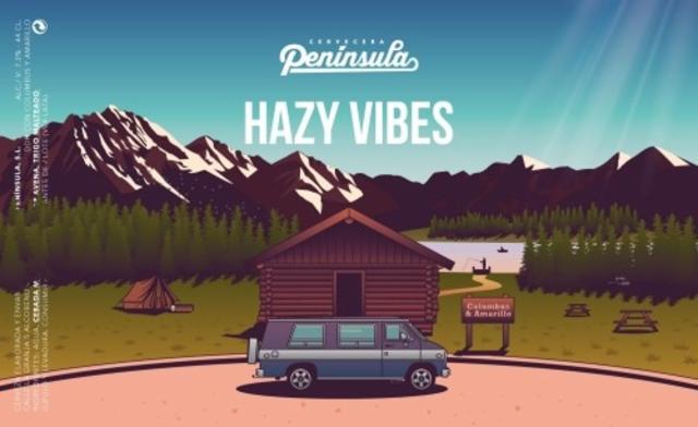 Hazy Vibes: Columbus & Amarillo 7.0%, Cervecera Península, Spain