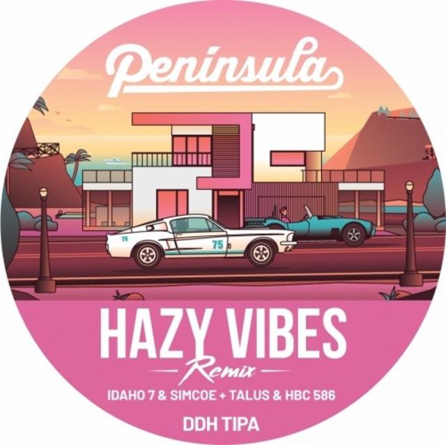 Hazy Vibes Remix: Idaho 7 & Simcoe + Talus & HBC 586 9.5%, Cervecera Península, Spain