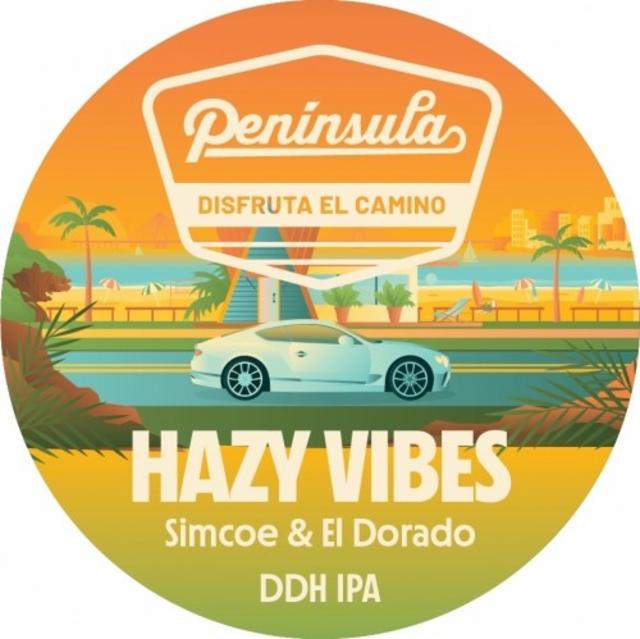 Hazy Vibes: Simcoe & El Dorado 7.0%, Cervecera Península, Spain