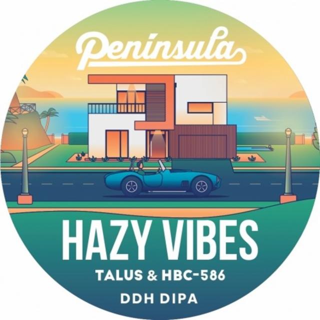 Hazy Vibes: Talus & HBC-586 8.1%, Cervecera Península, Spain