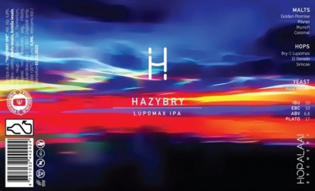 Hazybry 6.8%, Hopalaa, Latvia