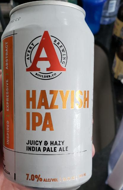 Hazyish IPA 7.0%, Avery Brewing Company, United States