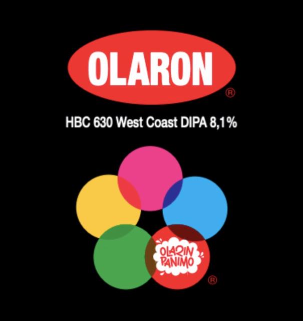 Olaron HBC 630 West Coast DIPA 8.1%, Olarin Panimo, Finland