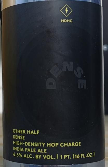 HDHC Dense 6.5%, Other Half Brewing Co., United States