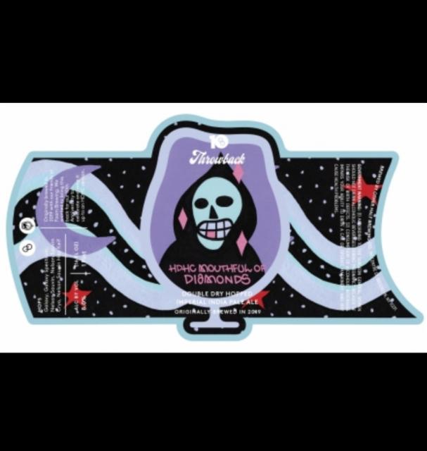 HDHC Mouthful of Diamonds (10th Anniversary Throwback) 8.0%, Other Half Brewing Co., United States