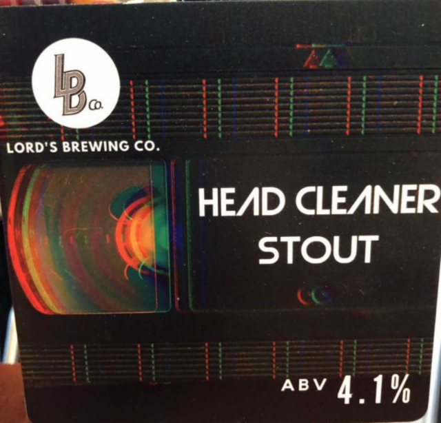 Head Cleaner Stout 4.1%, Lord's Brewing Co., England