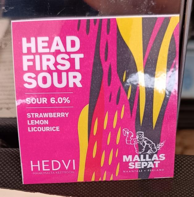 Headfirst Sour 6.0%, Mallassepät, Finland